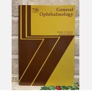 General Ophthalmology 7th Edition by Danial Vaughan Taylor Asbury